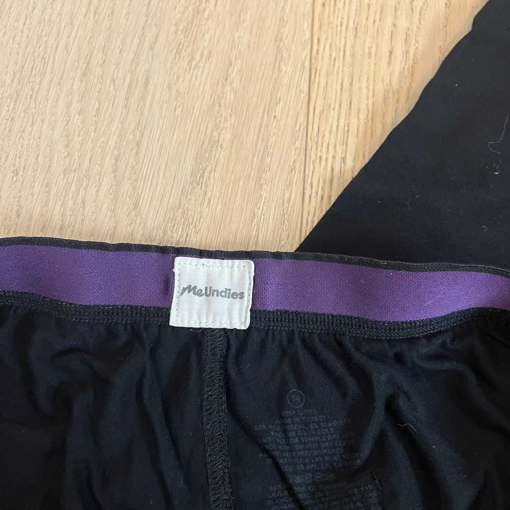 MeUndies Women's Black Lounge Pants | Size Medium - Picture 3 of 4